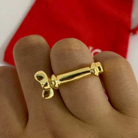 UNO de 50 Collection Metamorphosis Reward Ring Gold - Picture 5 of 9